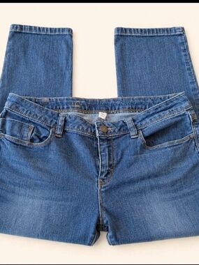 LC Lauren Conrad Medium Blue Straight Leg Jeans